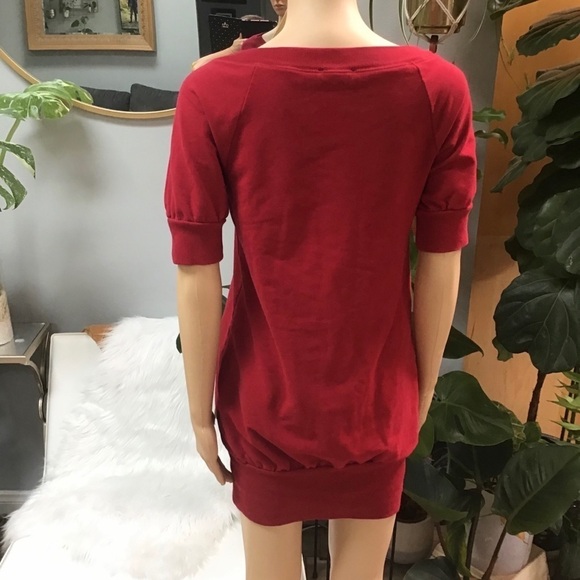 Express Red Dress Sweater - Picture 5 of 8